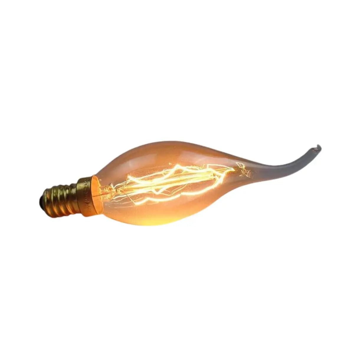 Ampoule Bougie Antique Style Edison Ambrée 1 Ampoule Bougie Antique Style Edison Ambrée