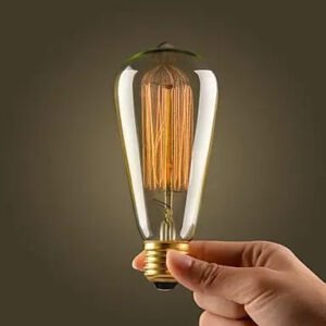 Ampoule Edison Industrielle Décorative Authentique Chaleureuse