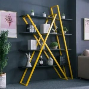 Étagère Industrielle Design Authentique Bois Métal Contemporain