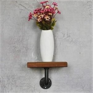 Étagère Murale Industrielle Authentique Métallique Patinée