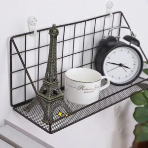 Étagère Murale Polyvalente Métallique Industrielle Authentique