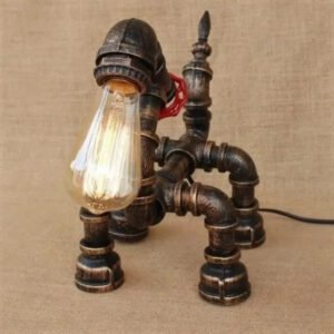 Lampe À Poser Industrielle Design Authentique