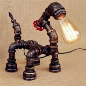 Lampe À Poser Industrielle Design Authentique