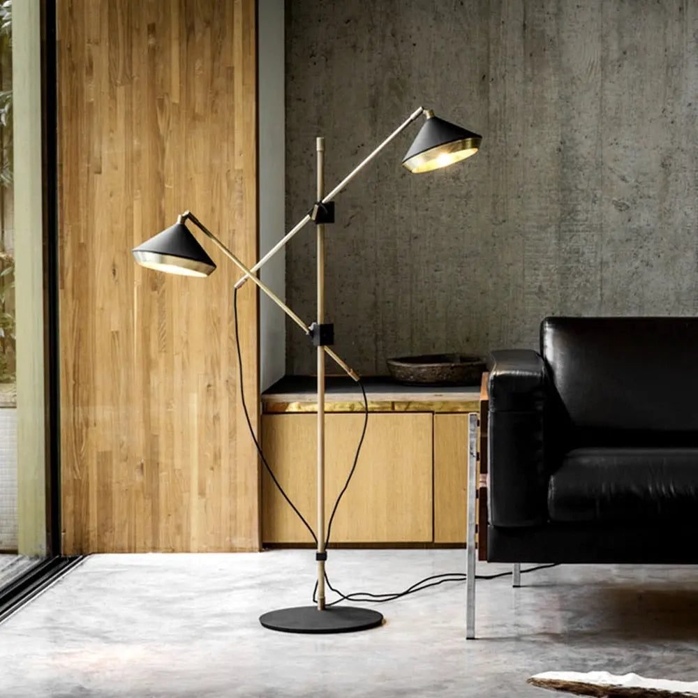 Lampe Industrielle Sur Pied Design Authentique 1 Lampe Industrielle Sur Pied Design Authentique