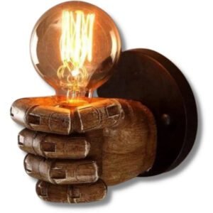 Applique Murale Industrielle Atelier Authentique Métal Patiné