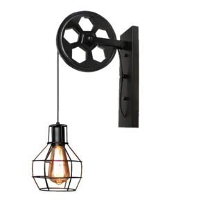 Applique Murale Industrielle Rustique Style Vintage Authentique
