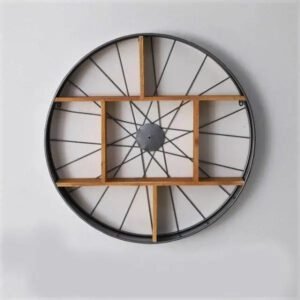 Étagère Murale Industrielle Authentique Acier Vieilli