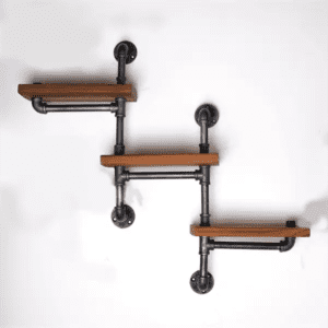 Étagère Murale Industrielle Pour Escaliers