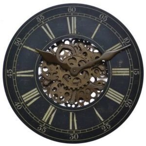 Horloge Industrielle À Engrenages Vintage 7 Horloge Industrielle À Engrenages Vintage