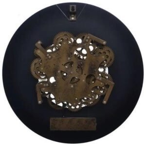 Horloge Industrielle À Engrenages Vintage