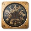 Horloge Industrielle Bois Fabrication Artisanale Personnalisée