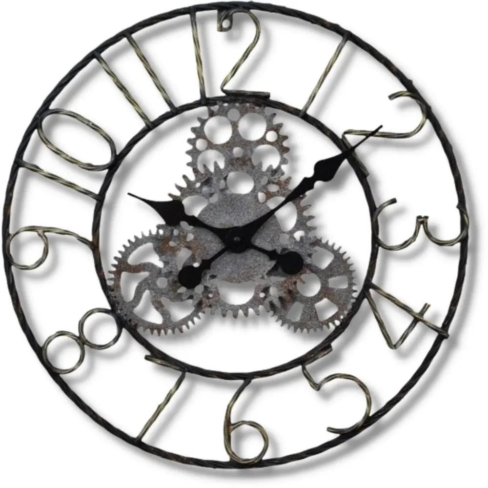 Horloge Industrielle Forgeron Authentique Murale Vintage 1 Horloge Industrielle Forgeron Authentique Murale Vintage