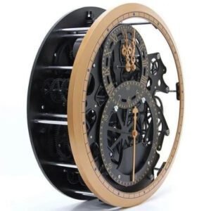 Horloge Industrielle Mécanique À Engrenages Rotatifs