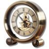 Horloge Industrielle Sur Pieds Style Métal Patiné