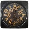 Horloge Murale Industrielle Noire Vintage 8 Horloge Murale Industrielle Noire Vintage