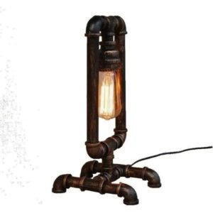 Lampe À Poser Industrielle Rectangulaire Atelier