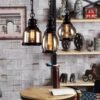 Lampe Industrielle En Verre Contemporaine Authentique Atelier