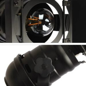 Lampe Industrielle Sur Pied Américaine Authentique