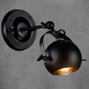 Lampe Spot Industriel Design Authentique Métal