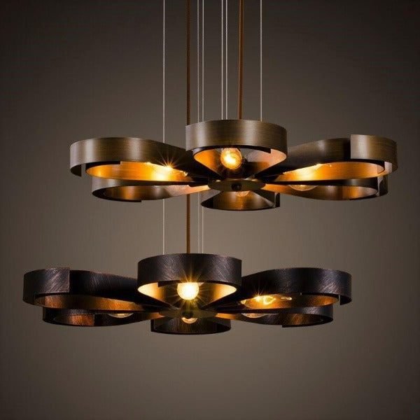 Lampe Suspendue Industrielle Contemporaine Florale Authentique 1 Lampe Suspendue Industrielle Contemporaine Florale Authentique