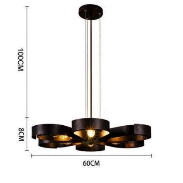 Lampe Suspendue Industrielle Contemporaine Florale Authentique 3 Lampe Suspendue Industrielle Contemporaine Florale Authentique