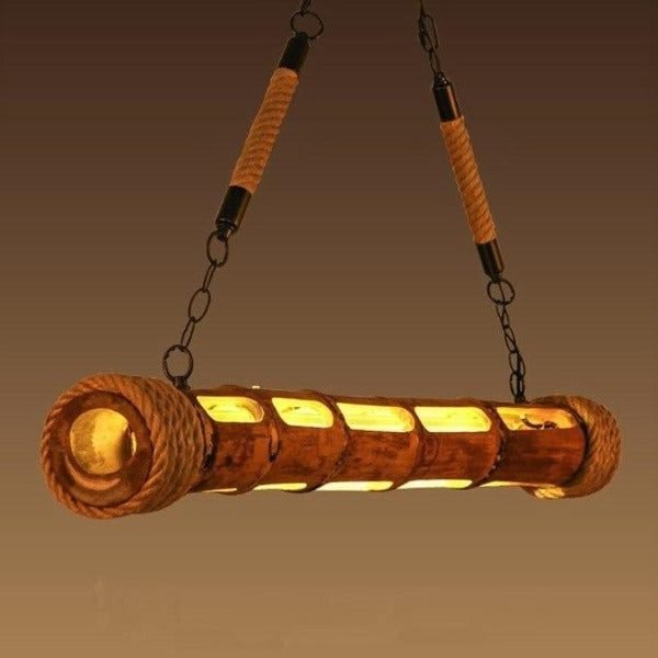 Lampe Suspendue Style Industriel Bambou Authentique 2 Lampe Suspendue Style Industriel Bambou Authentique