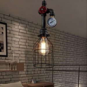 Lustre Industriel Zen Minimaliste Éclairage Authentique