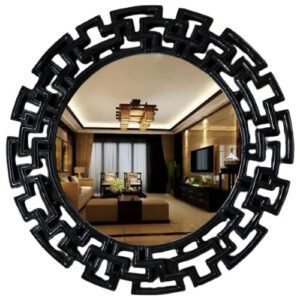 Miroir Industriel Métal Patiné Atelier Authentique