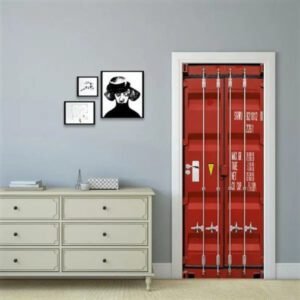 Papier Peint Industriel Motif Porte Container