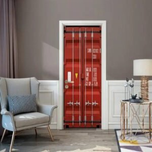 Papier Peint Industriel Motif Porte Container