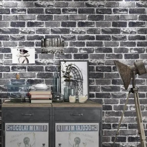 Papier peint industriel rustique