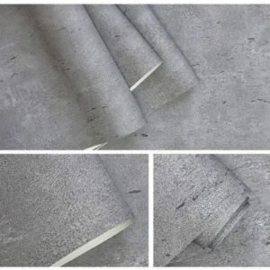 Papier Peint Intissé Industriel Effet-Béton Haute-Qualité