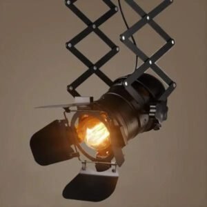 Spot Type Industriel Réglable Métal Vieilli