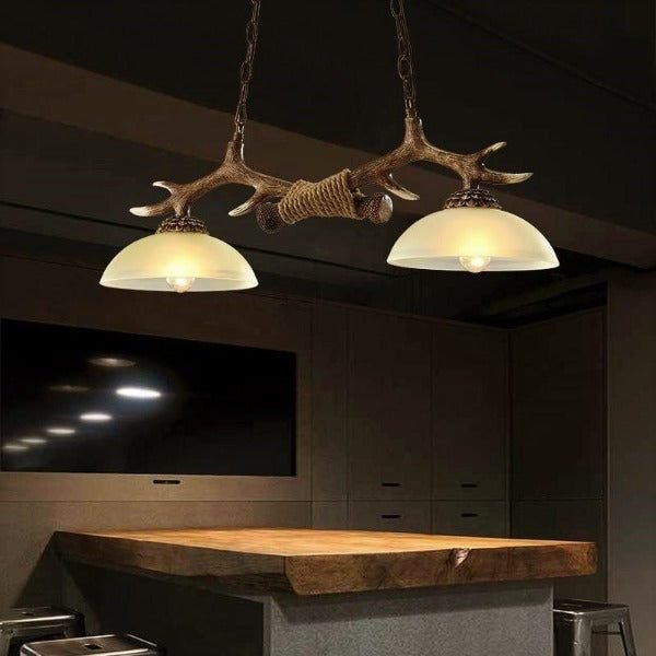 Suspension Industrielle 2 Lampes Style Vintage 3 Suspension Industrielle 2 Lampes Style Vintage
