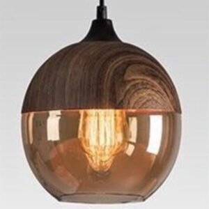 Suspension Industrielle Bois Verre Authentique Atmosphérique 12 Suspension Industrielle Bois Verre Authentique Atmosphérique