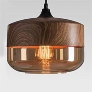 Suspension Industrielle Bois Verre Authentique Atmosphérique 11 Suspension Industrielle Bois Verre Authentique Atmosphérique