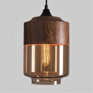 Suspension Industrielle Bois Verre Authentique Atmosphérique 13 Suspension Industrielle Bois Verre Authentique Atmosphérique