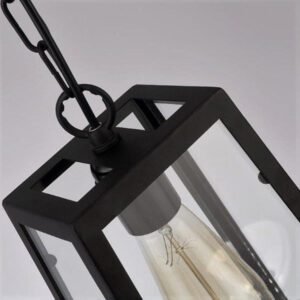 Suspension Industrielle Extérieure Étanche Vintage