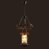 Suspension Industrielle Lanterne Minimaliste Vintage