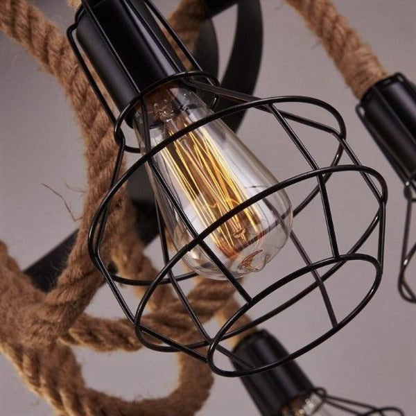 Suspension Industrielle Métallique Contemporaine Signature 80cm 1 Suspension Industrielle Métallique Contemporaine Signature 80cm