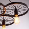 Suspension Industrielle Triple Roues Métallique Authentique 9 Suspension Industrielle Triple Roues Métallique Authentique