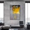 Tableau Industriel Contemporain Dégradé Minimaliste