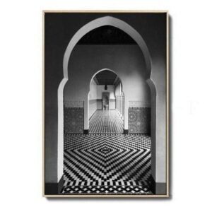 Tableau Industriel Esprit Oriental Contemporain Authentique