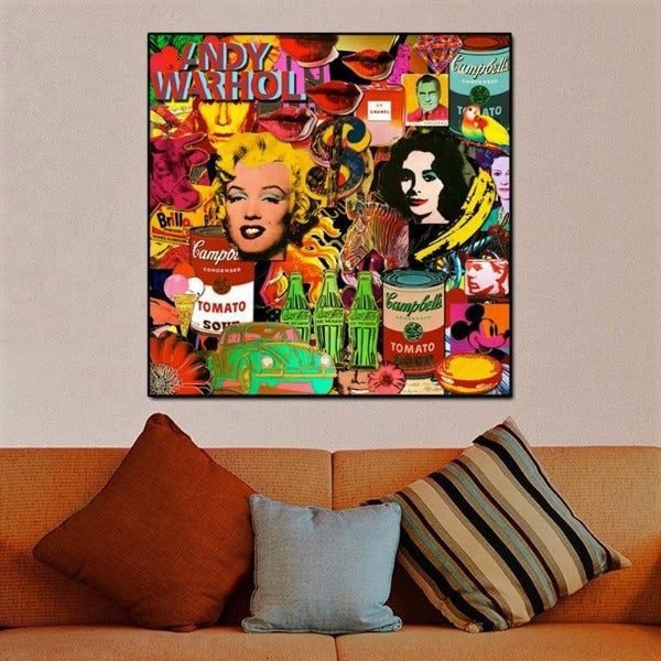 Tableau Industriel Pop Art Vintage Chic 2 Tableau Industriel Pop Art Vintage Chic
