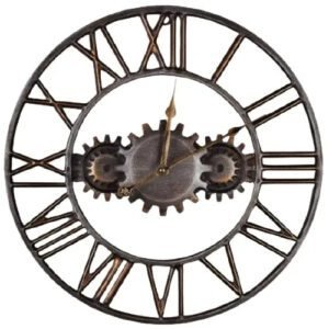 Horloge Industrielle Format XXL Atelier Vintage