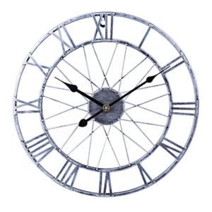 Horloge Industrielle Murale Étoile Atelier Vintage