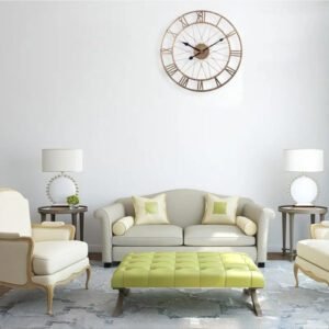 Horloge Industrielle Murale Étoile Atelier Vintage