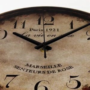 Horloge Industrielle Parisienne Vintage
