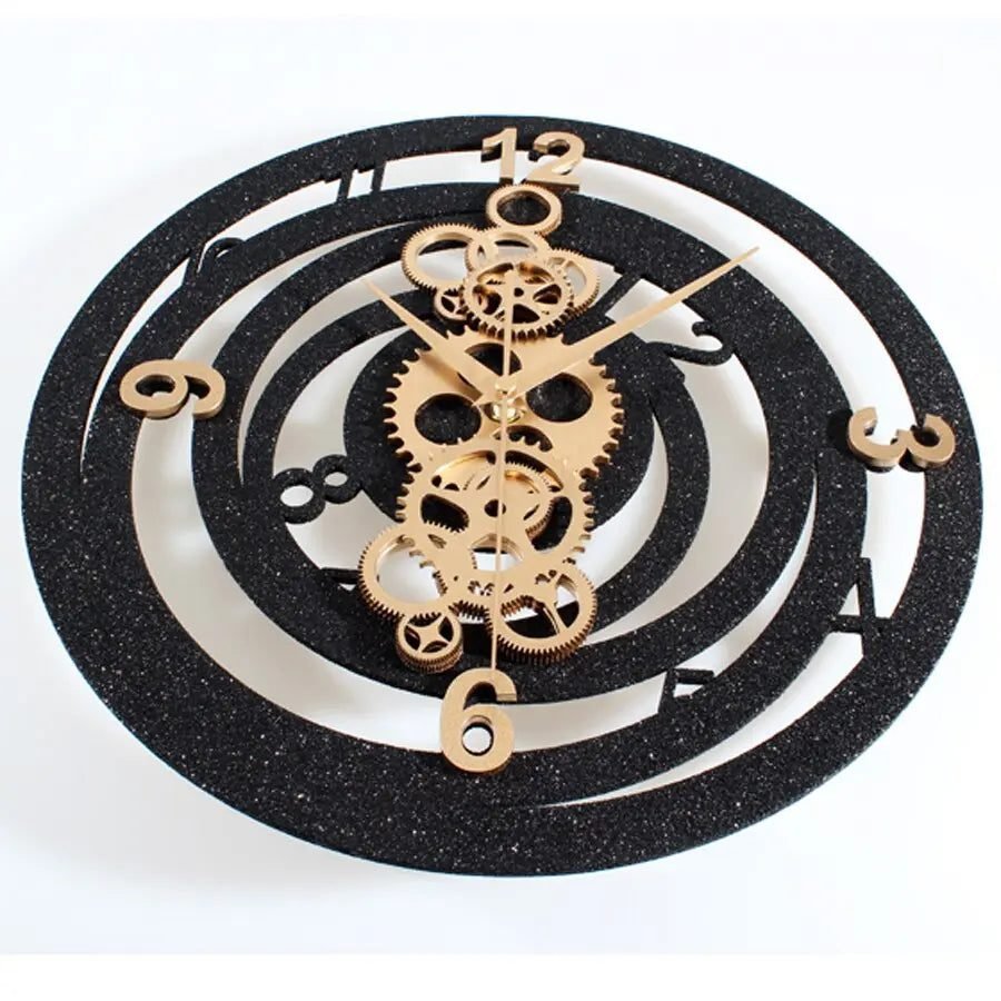 Horloge Industrielle Spirale Contemporaine Atelier Authentique 2 Horloge Industrielle Spirale Contemporaine Atelier Authentique