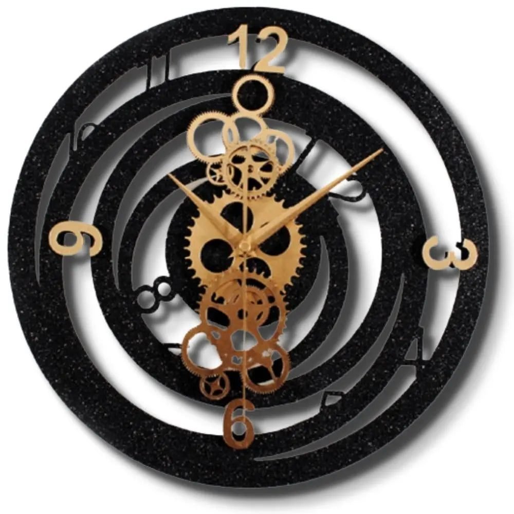 Horloge Industrielle Spirale Contemporaine Atelier Authentique 1 Horloge Industrielle Spirale Contemporaine Atelier Authentique